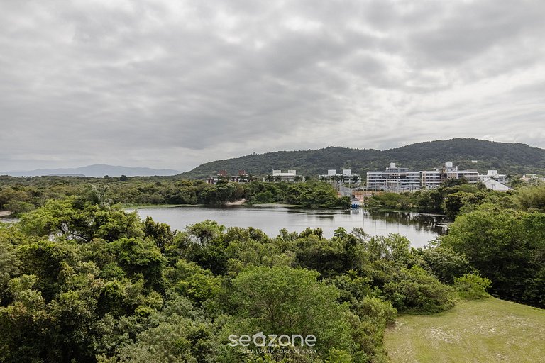 Apartamento Moderno Vista Lago em Jurerê VLO0414