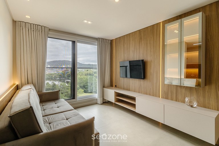 Apartamen moderno vista al lago en Jurerê VLO0414