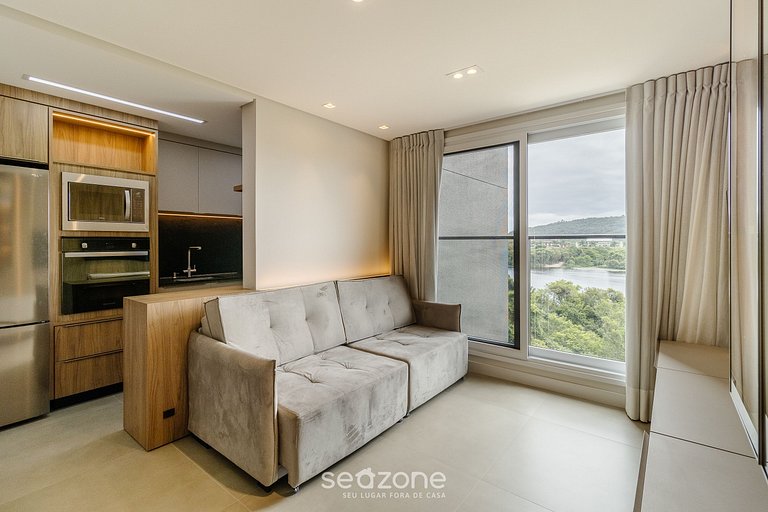 Apartamen moderno vista al lago en Jurerê VLO0414