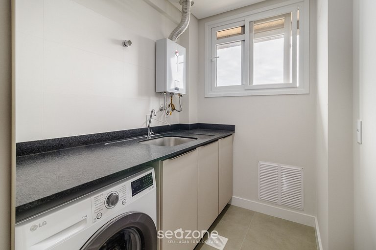 Apartamento Moderno Vista Lago em Jurerê VLO0414