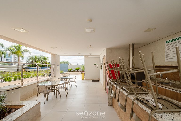 Estudio en cond. c/ piscina y gimnasio - LHG1603