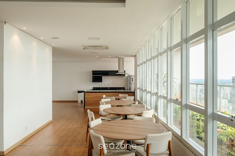 Estudio en cond. c/ piscina y gimnasio - LHG1603