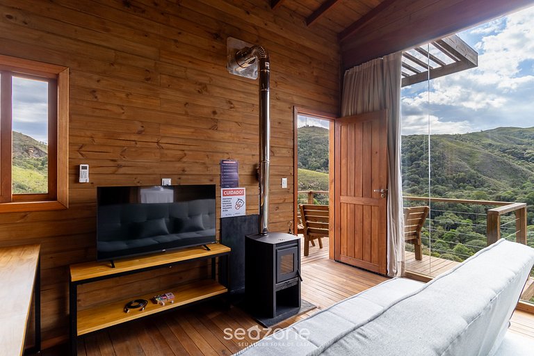 Cabaña con vista Serra Catarinense VST023