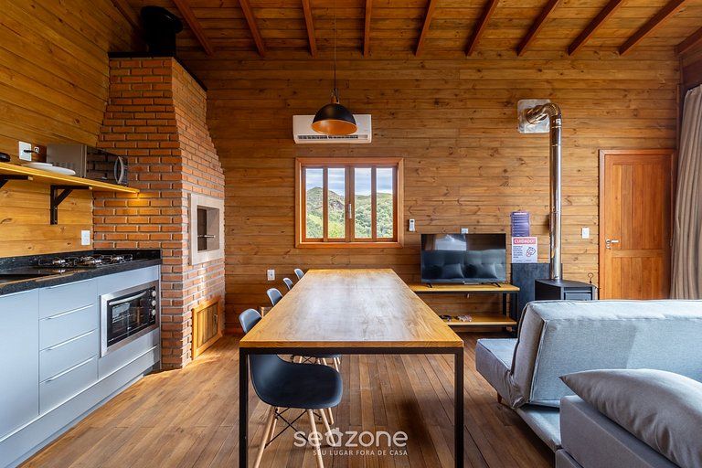 Cabana com vista Serra Catarinense VST023