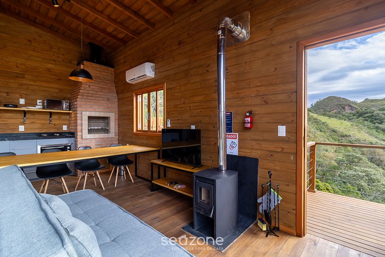 Cabana com vista Serra Catarinense VST023