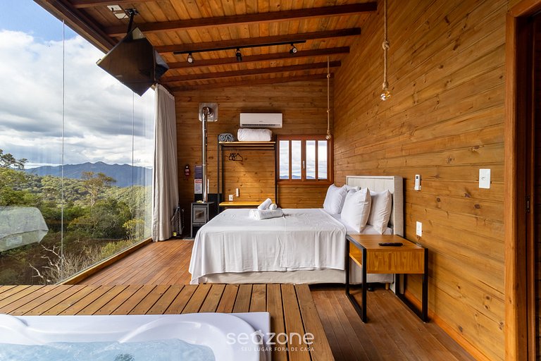 Cabaña con vista Serra Catarinense VST023