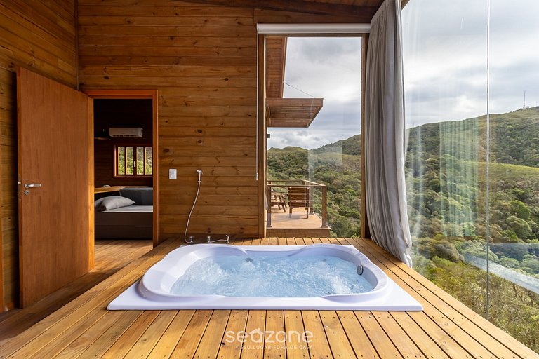 Cabaña con vista Serra Catarinense VST023