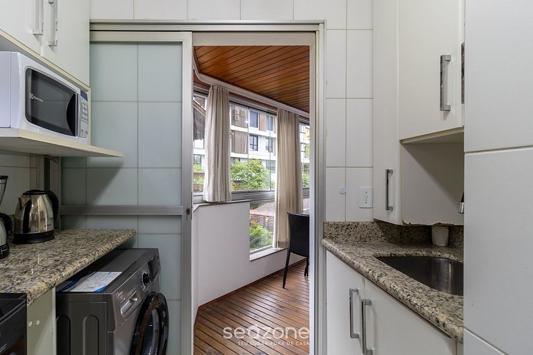 Apartamento Confortável c/ Churrasqueira SJE0103