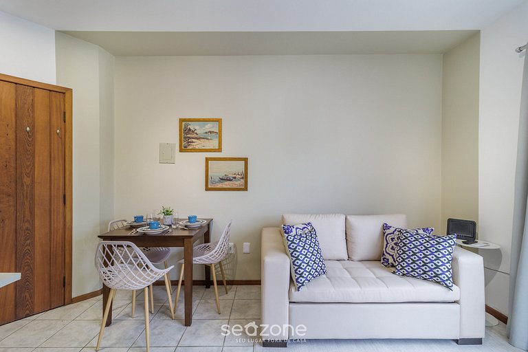 Apto c/ churrasqueira a 600m da Praia CIE0101