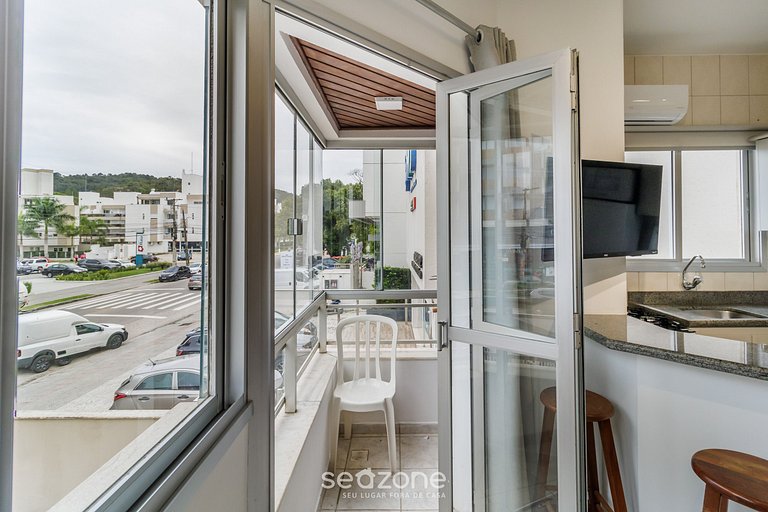 Apto c/ churrasqueira a 600m da Praia CIE0101