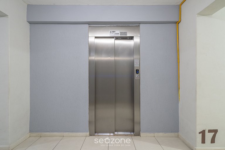 Apt beira-mar centro próx. restaurantes IPT0141