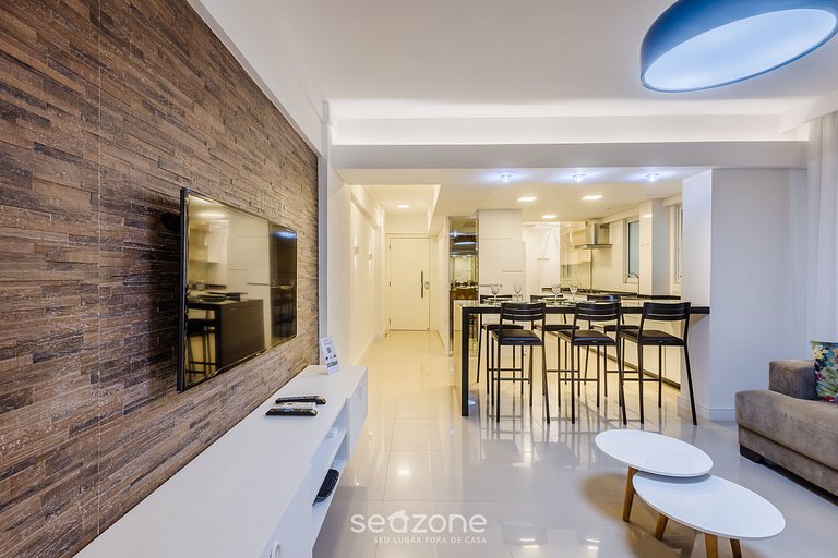 Apt beira-mar centro próx. restaurantes IPT0141