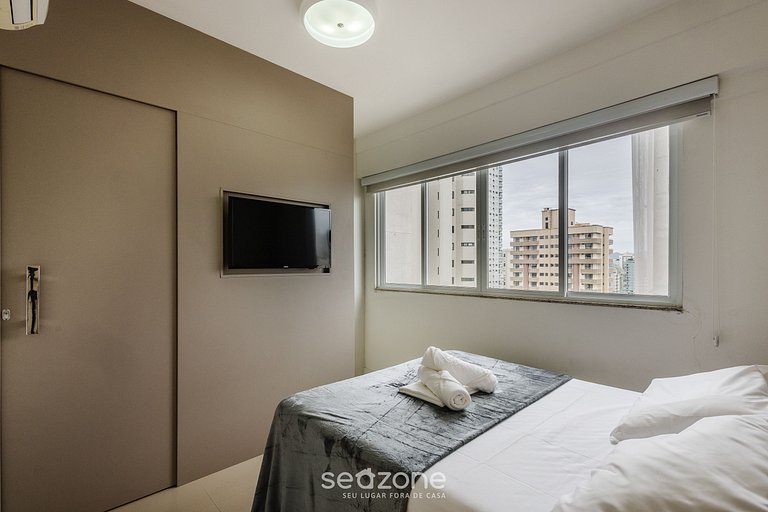 Apt beira-mar centro próx. restaurantes IPT0141