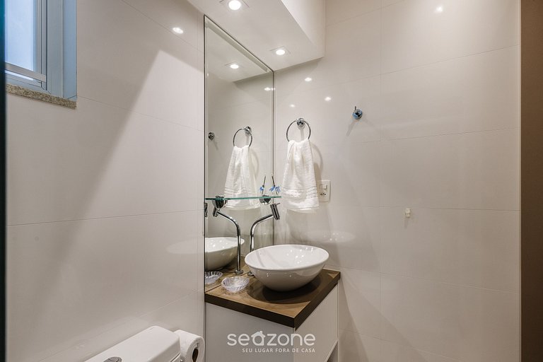 Apt beira-mar centro próx. restaurantes IPT0141