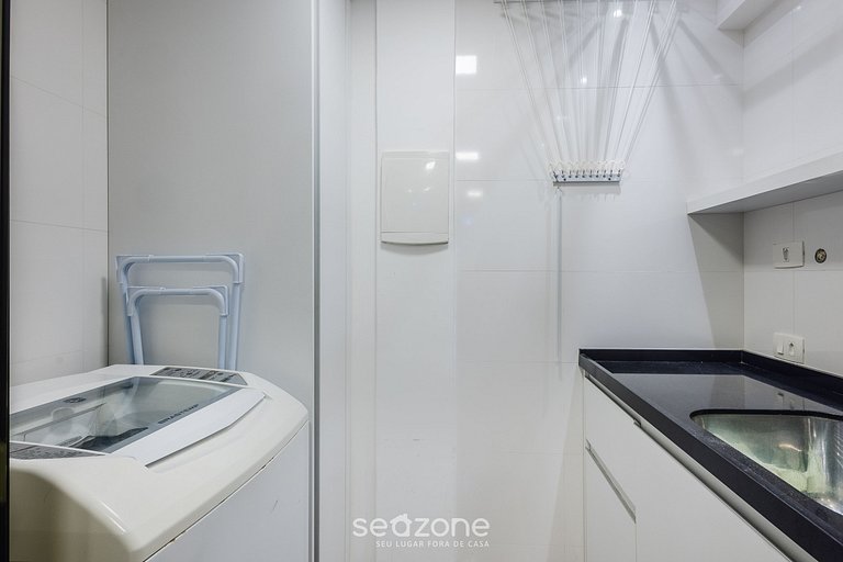 Apt beira-mar centro próx. restaurantes IPT0141