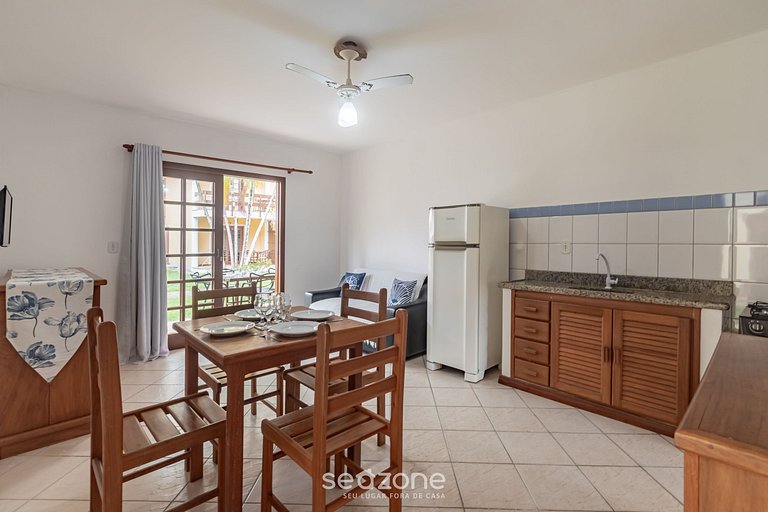 Duplex Confortável | Cond. Frente Mar JSO0007