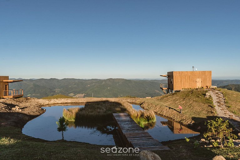 Cabaña con vista a la montaña e hidromasaje VST054