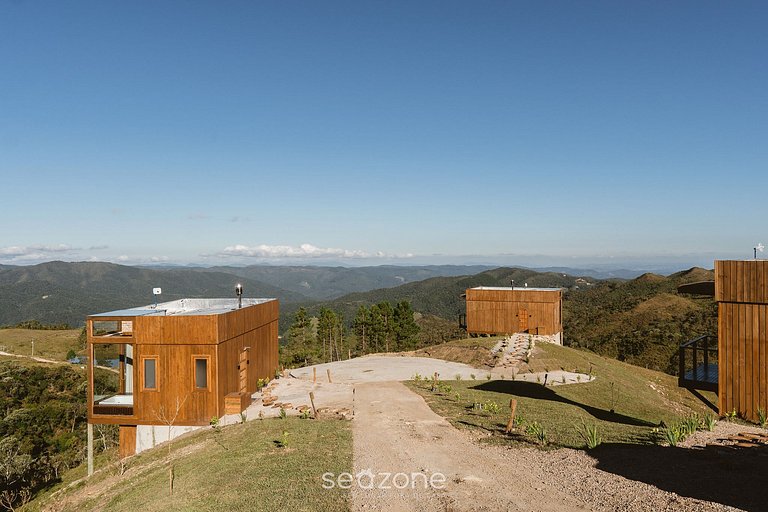 Cabaña con vista a la montaña e hidromasaje VST054