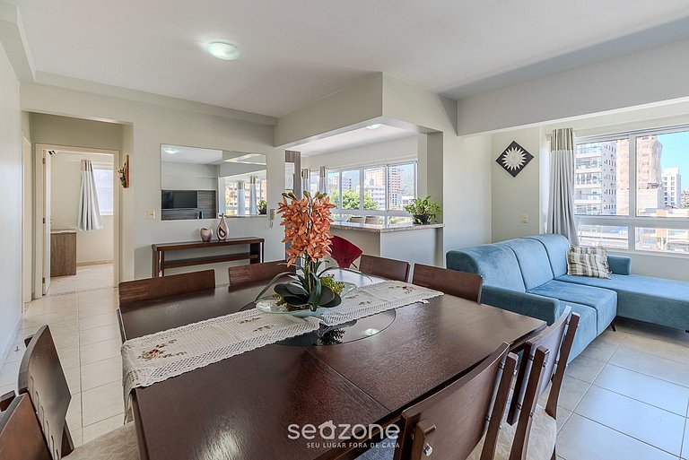 Apt Encantador 550m del Playa de Perequê - RNE0301