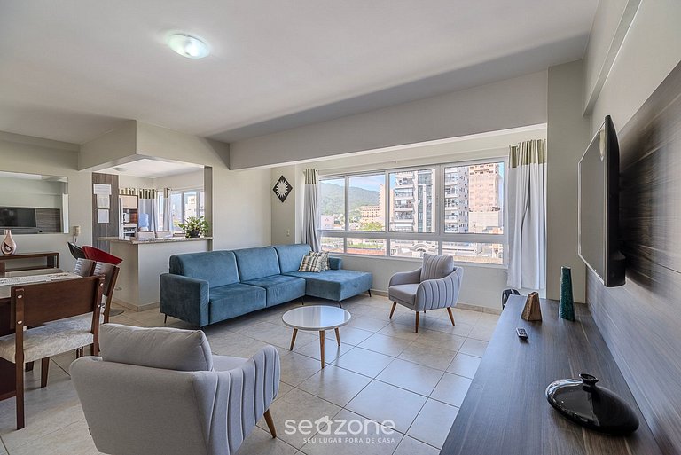 Apt Encantador 550m del Playa de Perequê - RNE0301