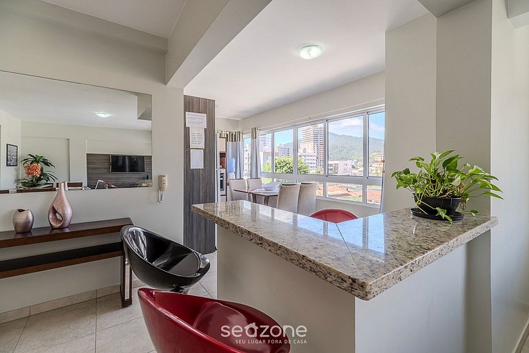 Apt Encantador 550m del Playa de Perequê - RNE0301