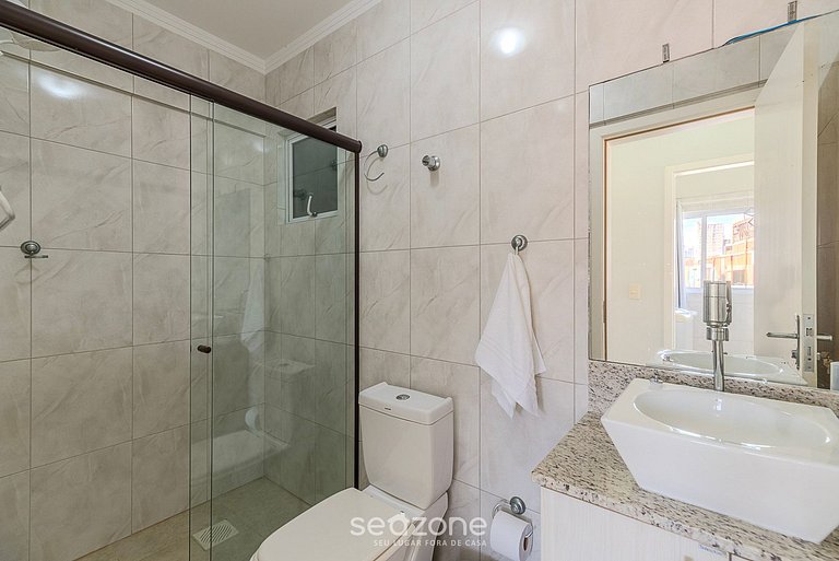 Apto Charmoso a 550m da Praia Perequê - RNE0301