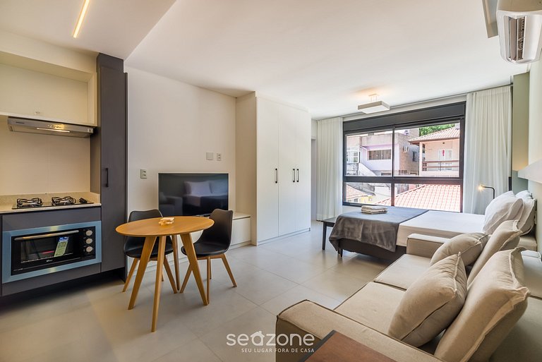 Estúdio Moderno a 900m da Beira-mar Norte LGD0205