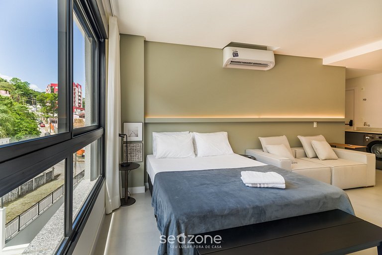 Estúdio Moderno a 900m da Beira-mar Norte LGD0205