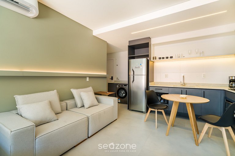 Estudio Moderno a 900m del Beira-mar Norte LGD0205