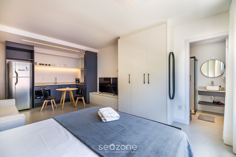 Estudio Moderno a 900m del Beira-mar Norte LGD0205