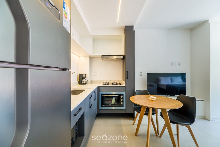 Estudio Moderno a 900m del Beira-mar Norte LGD0205