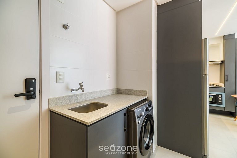 Estudio Moderno a 900m del Beira-mar Norte LGD0205