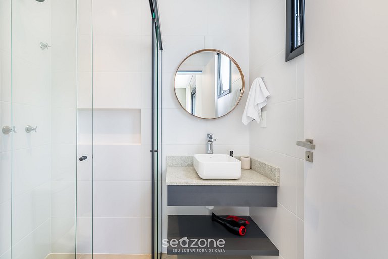 Estúdio Moderno a 900m da Beira-mar Norte LGD0205