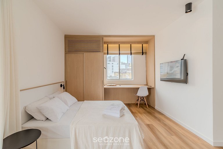 Studio Encantador Cerca de Beira-mar Norte EVA0301