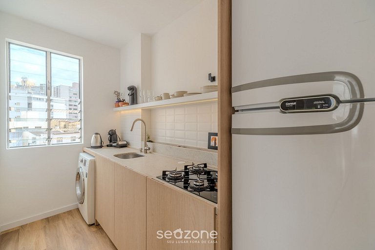 Studio Encantador Cerca de Beira-mar Norte EVA0301