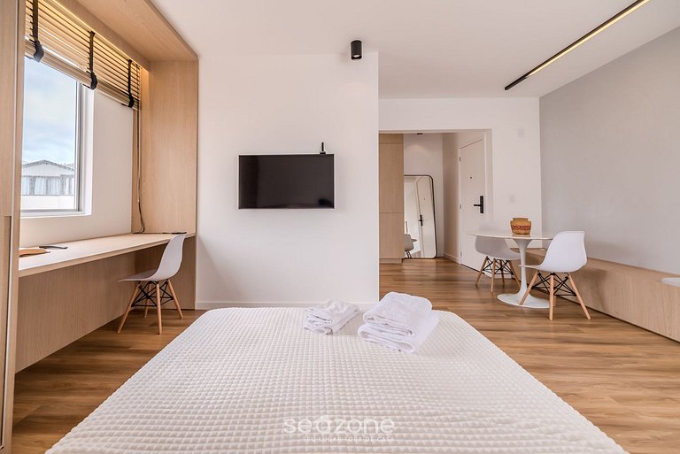 Studio Charmoso Próx ao Beira-mar Norte - EVA0301