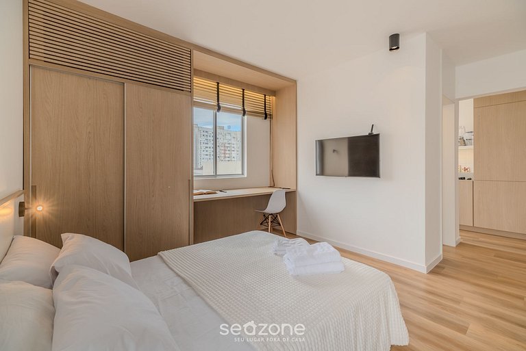 Studio Encantador Cerca de Beira-mar Norte EVA0301