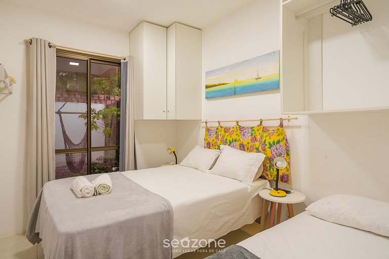 Apto cómodo c/piscina cerca de la playa VRL0002