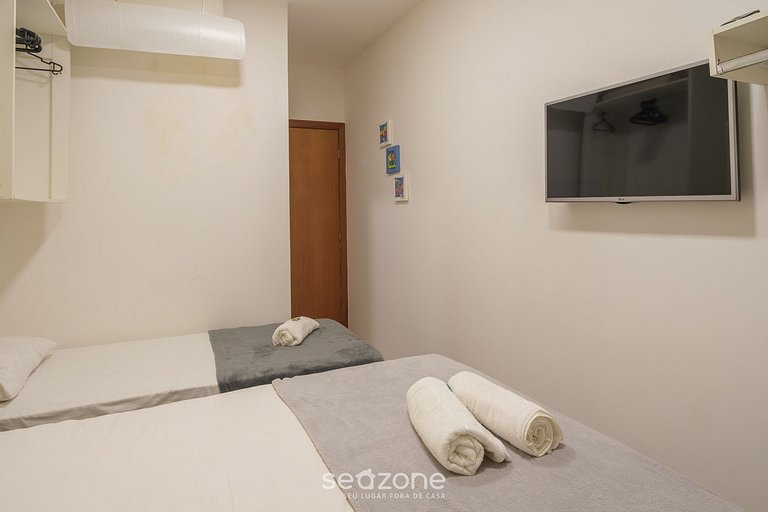 Apto cómodo c/piscina cerca de la playa VRL0002