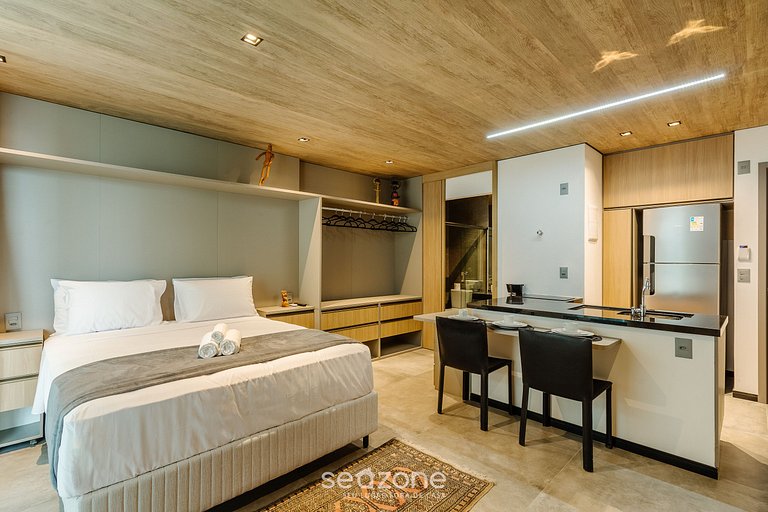 Hermoso Estudio con Vista Lateral al Mar NWT0505