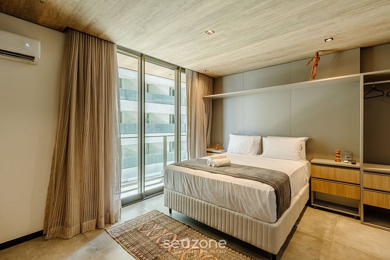 Hermoso Estudio con Vista Lateral al Mar NWT0505