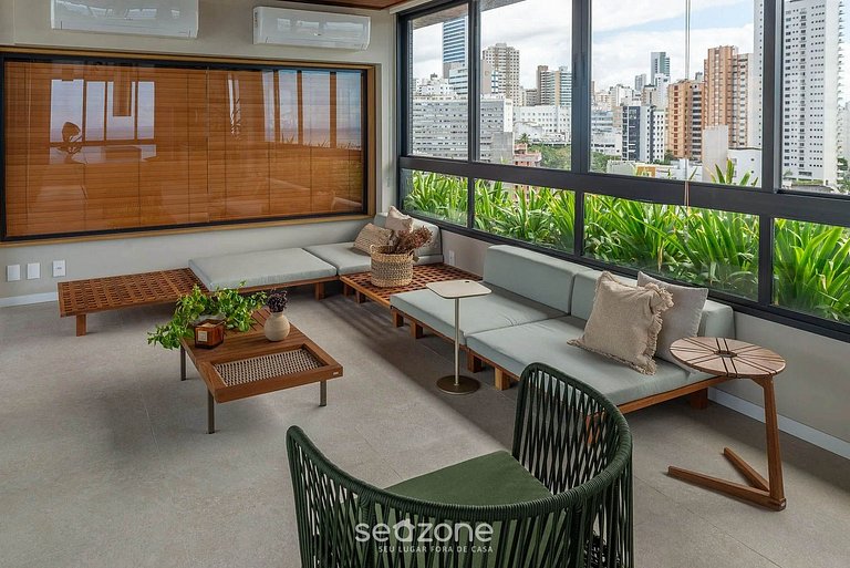 Ap c/ piscina a 350 m de la Playa de Barra BLB1502