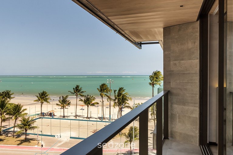 Belo Estúdio c/ Vista Lateral p/ o Mar - NWT0509