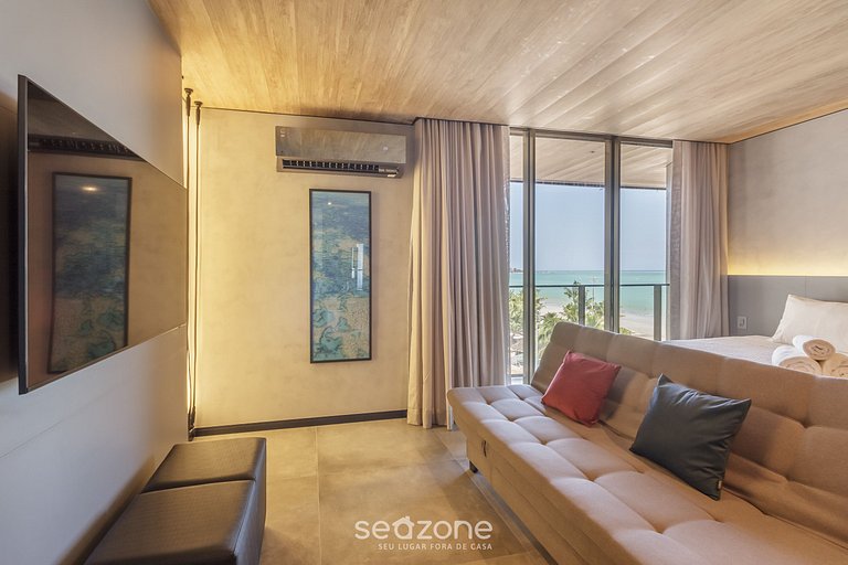 Hermoso estudio con vista lateral al mar - NWT0509