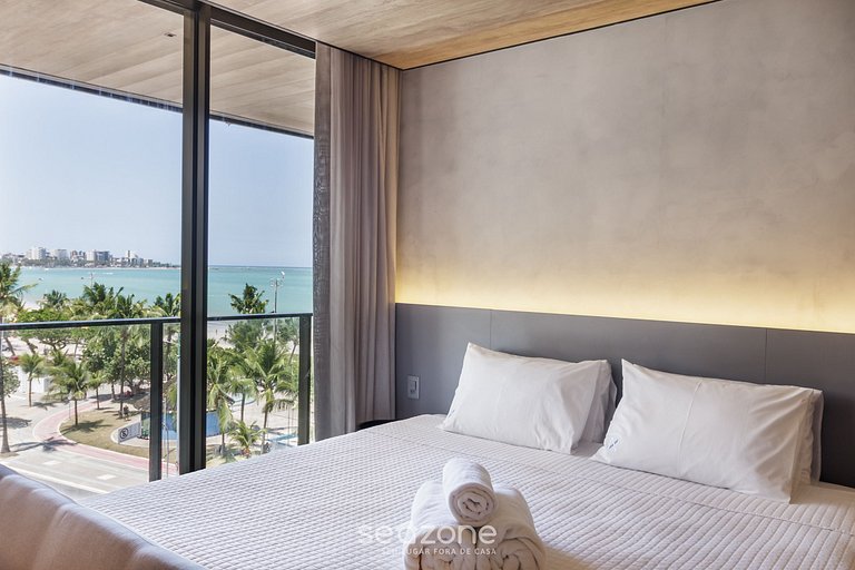 Hermoso estudio con vista lateral al mar - NWT0509