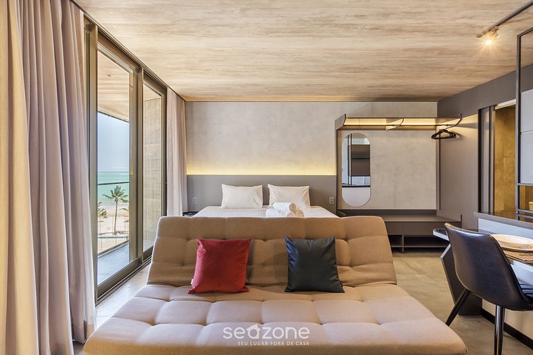 Belo Estúdio c/ Vista Lateral p/ o Mar - NWT0509