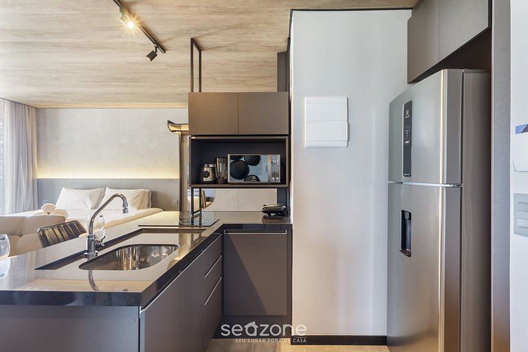 Hermoso estudio con vista lateral al mar - NWT0509