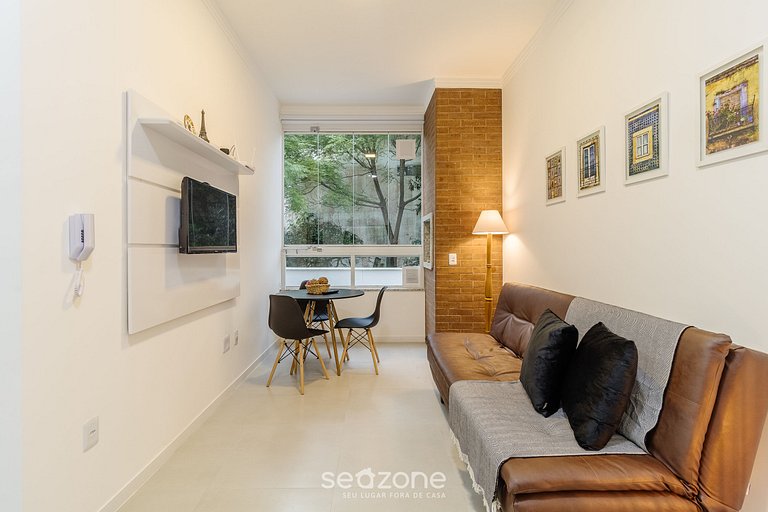 Apto con parrilla a 280m de la playa RSC0102