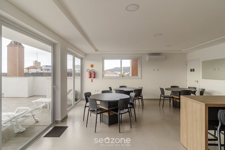 Apto con parrilla a 280m de la playa RSC0102