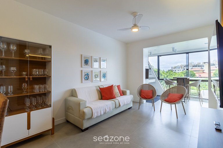 Encantador Apartamento con Barbacoa POR0101